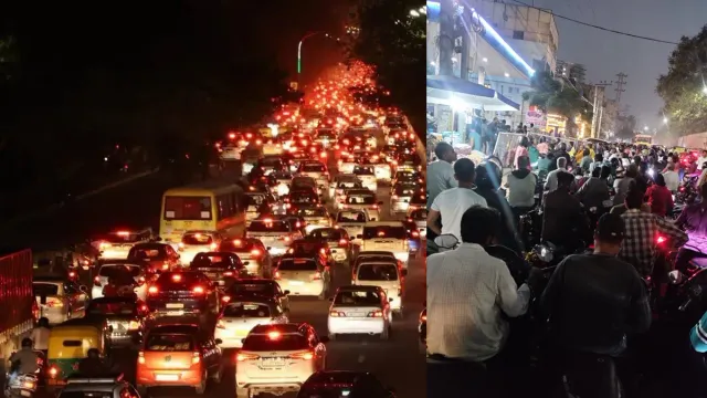 Hyderabad Traffic: హైదరాబాద్‌లో ఎక్కడికక్కడ ట్రాఫిక్ జామ్.. చుక్కలు చూస్తున్న వాహనదారులు.. ఇదిగో వీడియోలు!