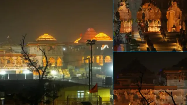 Ayodhya Ram Mandir: పూలు, లైటింగ్‌ తో మెరిసిపోతున్న అయోధ్య..!
