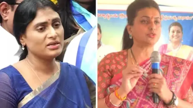 Minister Roja: పక్క రాష్ట్రాల్లో కాపురాలు..ప్రగల్భాలు ఇక్కడ..షర్మిల పై విరుచుకుపడ్డ రోజా!