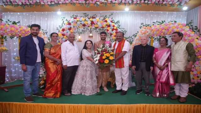 ఆంధ్ర అబ్బాయి..అగర్తల అమ్మాయి..ఆశీర్వదించిన త్రిపుర గవర్నర్.!