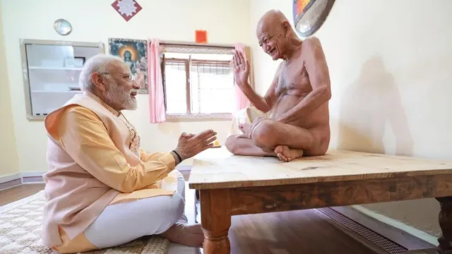Jain Monk Acharya Vidyasagar Maharaj : జైన మతగురువు, నగ్న ముని ఇక లేరు..