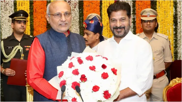 Radhakrishnan : తెలంగాణ గవర్నర్ గా రాధాకృష్ణన్ ప్రమాణ స్వీకారం