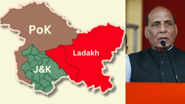 POK: ఎన్నికల వేళ POKపై రాజ్‌నాథ్‌ షాకింగ్‌ కామెంట్స్‌.. దాయాది దేశానికి మొదలైన దడ!