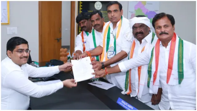 చామల కిరణ్ కుమార్ రెడ్డి నామినేషన్-వీడియో