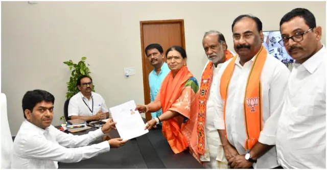 డీకే అరుణ నామినేషన్-LIVE