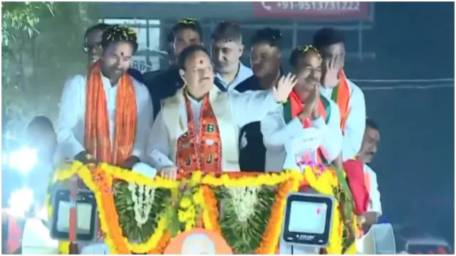 Loksabha Elections 2024: నిజాంపేటలో జేపీ నడ్డా రోడ్ షో-LIVE