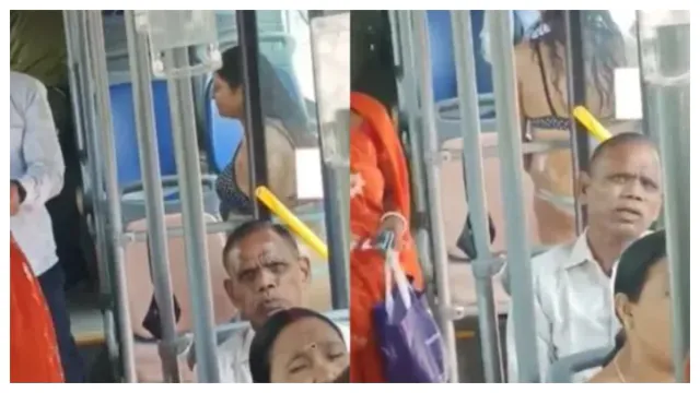 Delhi: బికినీతో బస్సు ఎక్కిన భామ..వీడియో చూసి ఫైర్ అవుతున్న నెటిజన్లు!