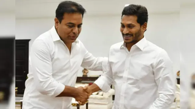KTR: జగన్ పై దాడి..టేక్ కేర్ అన్నా అంటూ కేటీఆర్ పోస్ట్..!