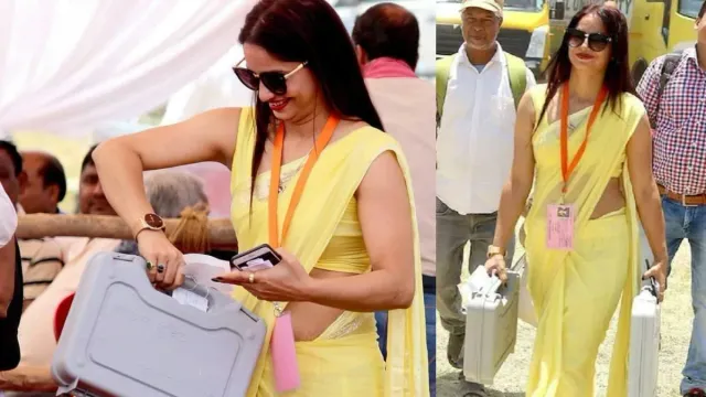 Polling Officer Isha Arora : ఎవరీ ఇషా అరోరా? సోషల్ మీడియాను షేక్ చేస్తున్న యూపీ పోల్ ఆఫీసర్.!