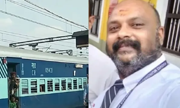 Crime News: టిక్కెట్ అడిగిన టీటీఈని రైలు నుంచి తోసేసిన ప్రయాణికుడు