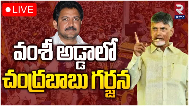 వంశీ ఓ పిల్ల సైకో.. గన్నవరంలో చంద్రబాబు స్పీచ్-LIVE