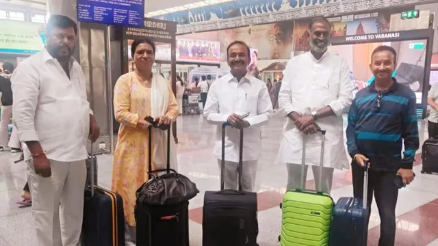 మోదీ గెలుపు కోసం.. వారణాసికి ఈటల, డీకే అరుణ