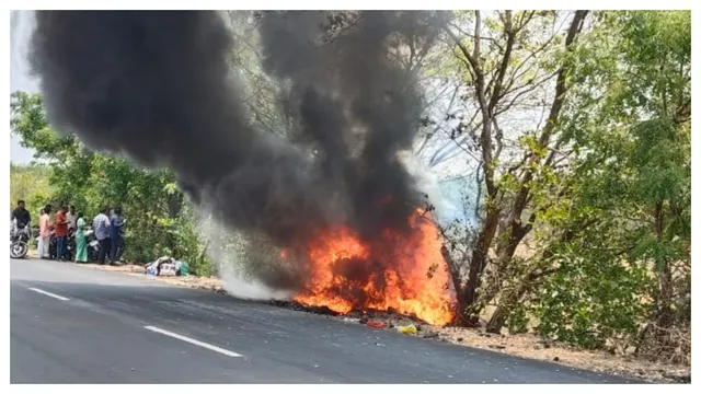Telangana : ఘోర రోడ్డు ప్రమాదం.. ఇద్దరు మృతి