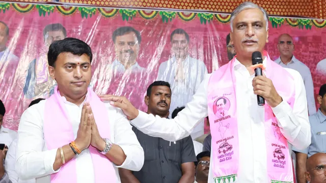 ఖమ్మం జిల్లాలో హరీశ్ రావు ప్రచారం-LIVE