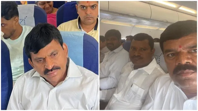 మంత్రి పొంగులేటి ప్రయాణిస్తున్న ఫ్లైట్ లో సాంకేతిక లోపం.. దాదాపు గంట నుంచి..