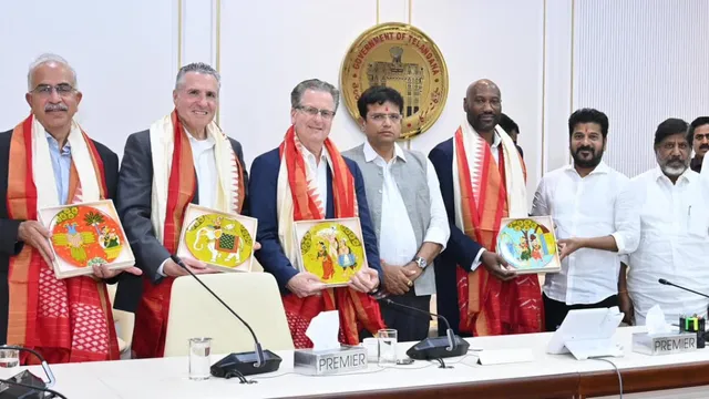 రేవంత్ రెడ్డితో లాక్ హీడ్ మార్టిన్ కంపెనీ హెడ్ భేటీ!