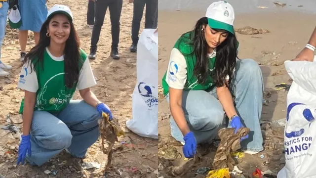 Pooja Hegde : బీచ్ లో చెత్త ఎత్తిన పూజా హెగ్డే.. వైరల్ అవుతున్న వీడియో!