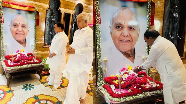 రామోజీరావుకు ఇంద్రకరణ్ రెడ్డి నివాళి