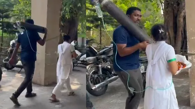 Vizag: బిడ్డను కాపాడుకోవడానికి.. తండ్రి పడిన కష్టం చూస్తే కన్నీళ్లు ఆగవు!