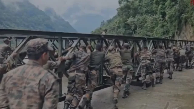 Indian Army: 72 గంటల్లోనే 70 అడుగుల బ్రిడ్జిని నిర్మించిన ఆర్మీ