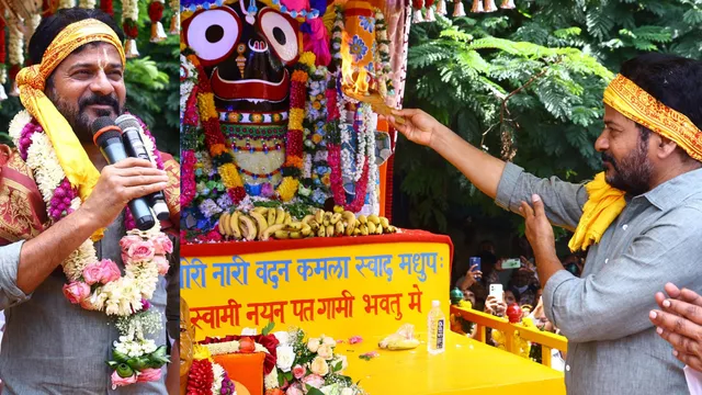 ISKCON-CM Revanth: జగన్నాథ రథోత్సవంలో సీఎం రేవంత్