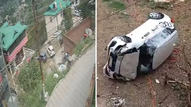 Watch Video: 30 అడుగుల ఎత్తు నుంచి పడిన కారు.. వీడియో వైరల్