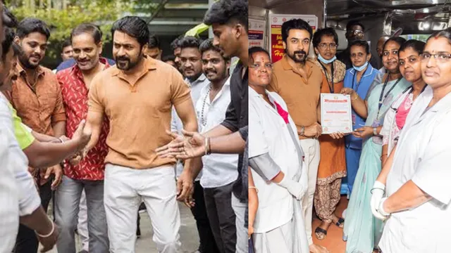 Suriya : సూర్య మంచి మనసు.. ఫ్యాన్స్ తో కలిసి ఆ పని చేసిన హీరో, నెటిజన్ల ప్రశంసలు!