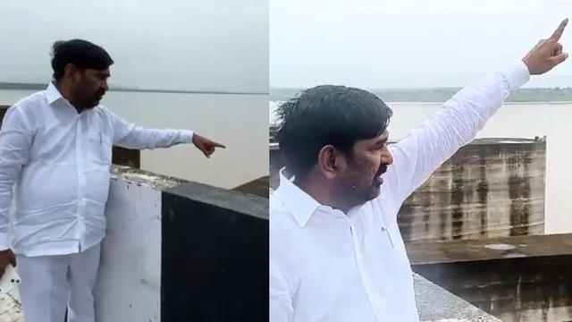 Medigadda: మేడిగడ్డ సేఫ్.. బ్యారేజ్ పై నుంచి లైవ్ లో వివరించిన జగదీష్ రెడ్డి