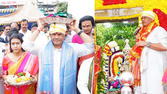 బోనాల ఉత్సవాల్లో మంత్రి కోమటిరెడ్డి ఫ్యామిలీ