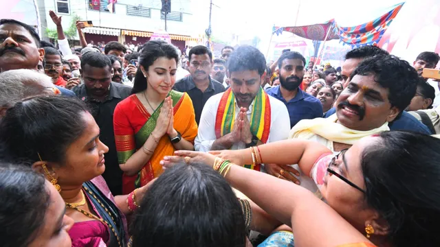 Lokesh: గంగానమ్మ తల్లి ఆలయంలో మంత్రి లోకేష్ దంపతుల పూజలు