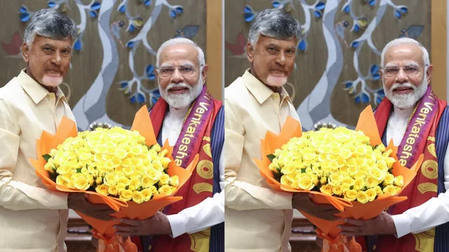ప్రధాని మోదీతో చంద్రబాబు భేటీ!