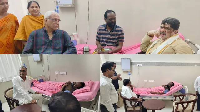 జయరాజుకు ప్రముఖుల పరామర్శ