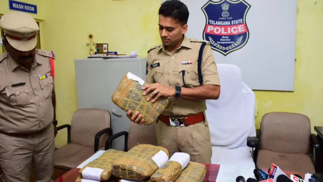 సిరిసిల్లలో గంజాయి పట్టివేత