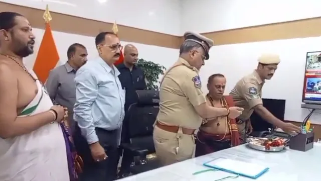 డీజీపీగా బాధ్యతలు స్వీకరించిన జితేందర్