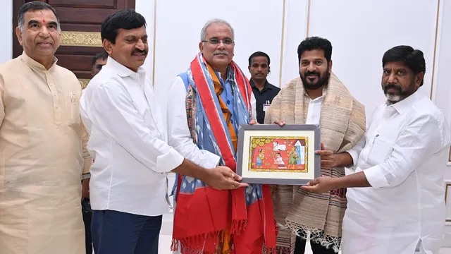 రేవంత్ రెడ్డితో ఛత్తీస్‌గఢ్‌ మాజీ సీఎం భేటీ!