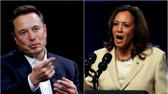 Kamala Harris vs Musk: కమలా హారిస్‌పై విరుచుకుపడ్డ మస్క్..