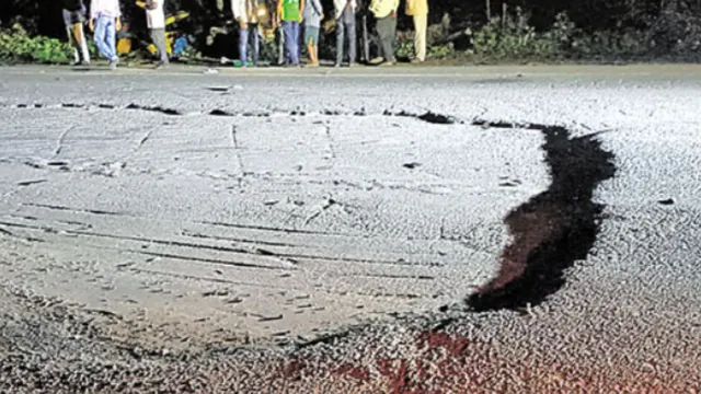 Telangana Accident: ముగ్గురిని మింగిన గుంత!