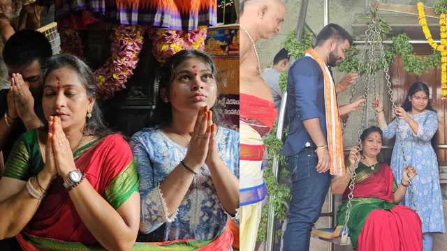 సింహాద్రి అప్పన్న స్వామికి హోంమంత్రి అనిత పూజలు