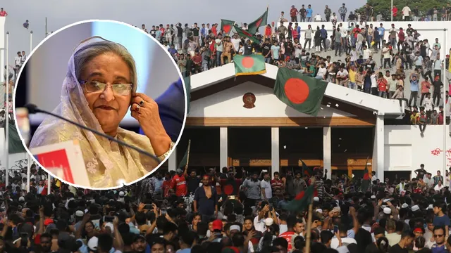 Bangladesh Crisis: భారత్ నుంచి వెళ్ళిపోయిన షేక్ హసీనా విమానం.. ఏమైందంటే..