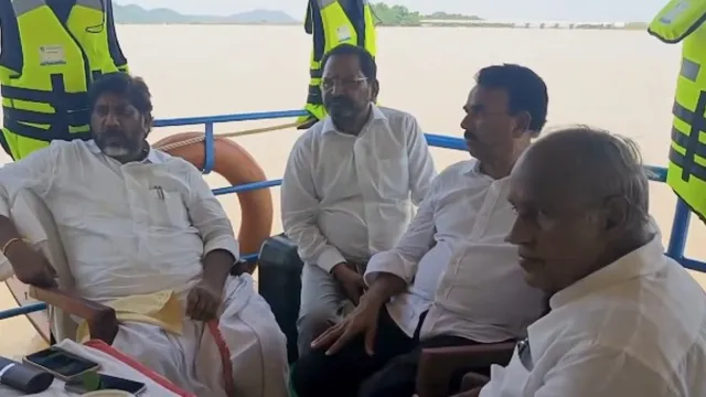 కిన్నెరసాని ప్రాజెక్టును సందర్శించిన డిప్యూటీ సీఎం-VIDEO