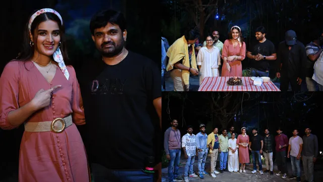 Nidhhi Agerwal : 'రాజా సాబ్' సెట్స్ లో నిధి అగర్వాల్ బర్త్ డే సెలెబ్రేషన్స్.. ఫొటోలు వైరల్!