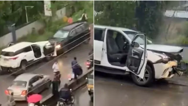 Maharashtra: కావాలని రెండుసార్లు ఢీకొట్టి.. కారుతో భీభత్సం