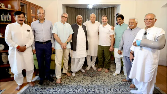 Jammu-Kashmir: జమ్మూ‌‌కశ్మీర్ ఎన్నికలు..కాంగ్రెస్‌‌–ఎన్‌సీ ఒప్పందం