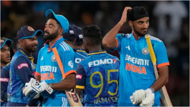 Cricket: శ్రీలంకతో మొదటి వన్డే మ్యాచ్ టై