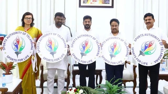 తెలంగాణ స్పోర్ట్స్ లోగో ఆవిష్కరణ