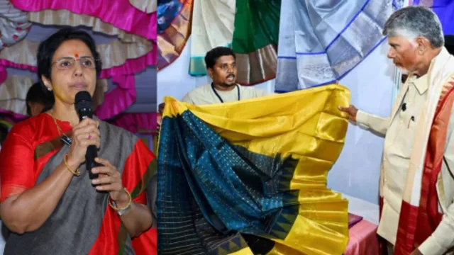 Cm Chandrababu Naidu: సతీమణి కోసం చీరలు కొన్న చంద్రబాబు..ఖరీదు ఎంతో తెలుసా