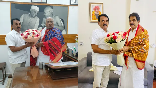 మల్లికార్జున ఖర్గేతో మంత్రి జూపల్లి భేటీ