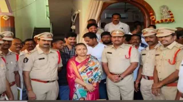 AP: ఎమ్మెల్యే భార్య బర్త్ డే వేడుకల్లో పాల్గొన్న పోలీసులకు షాక్..!
