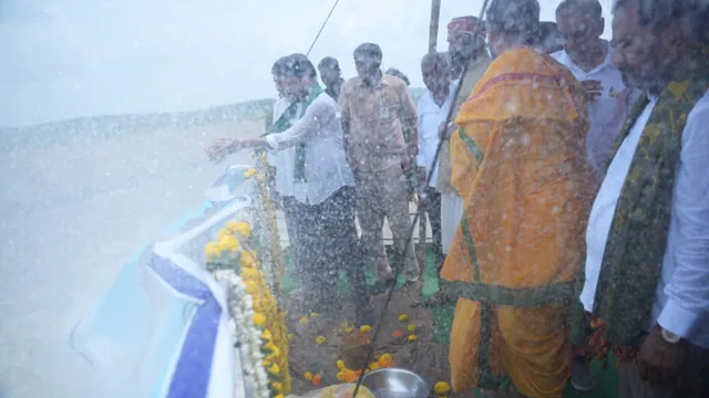 సాగర్ ఎడమ కాలువను పరిశీలించిన రేవంత్-VIDEO