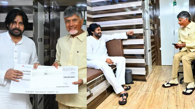 వరద బాధితుల కోసం రూ.కోటి అందించిన పవన్